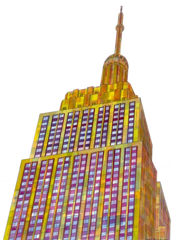 Empire State Building Unframed