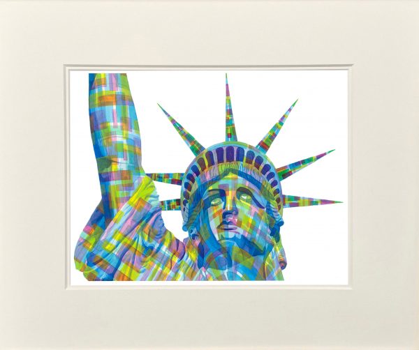 Statue of Liberty New York in Double Mount
