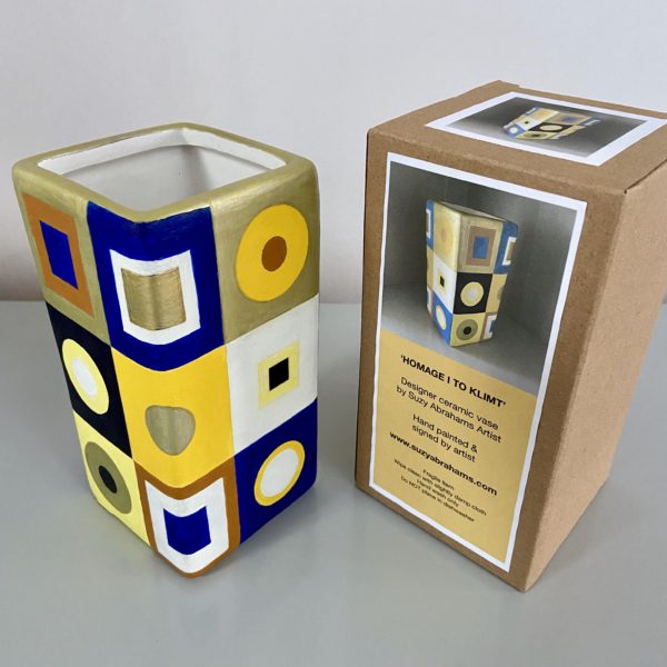 Homage I to Klimt Vase & box