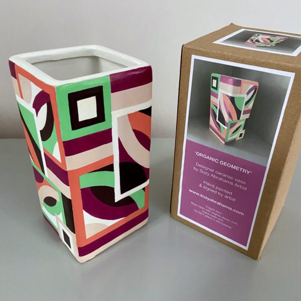 Organic Geometry Vase & box